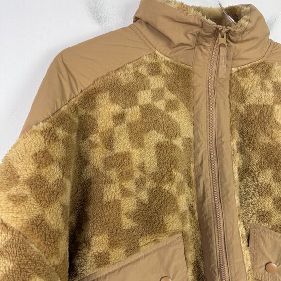 NWT Joylab Zip-Up Cropped Winter High-Pile Fleece Jacket Size Small S NEW - Picture 3 of 15